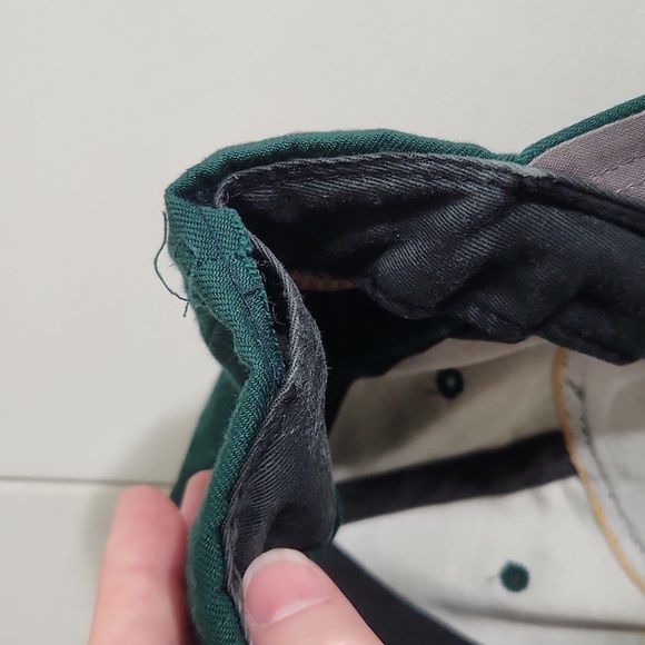 Vintage Green Bay Mens Hat Packers Brett Faeve 4 qb club has flaws see pics - Picture 11 of 16